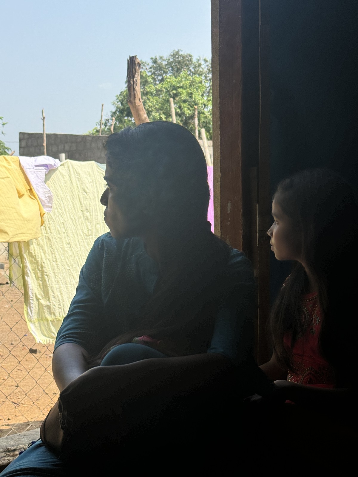 Anusha, a theatre actor from Hyderabad, and Joshitha, a Koya girl, who played the adult and young Karuna in the film